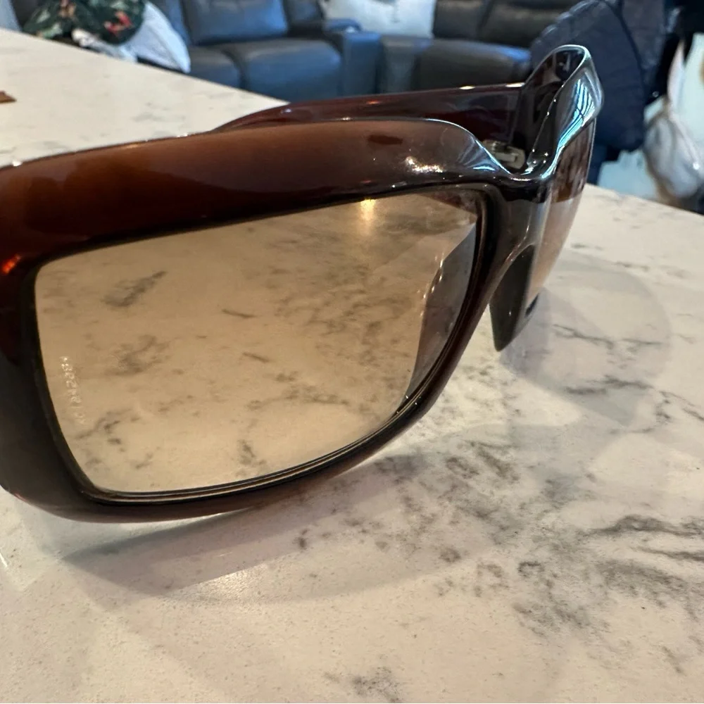 CHANEL Brown Mother of Pearl CC Logo Sunglasses- Authentic 5076-H 538/13  61-16 - Picture 3 of 15